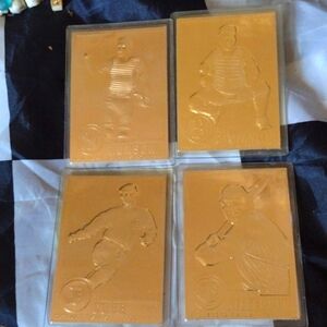 Danbury Mint 4 baseball Cards